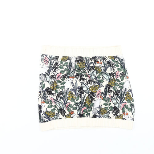 Next Women's Multicoloured Animal Print Top Size 10