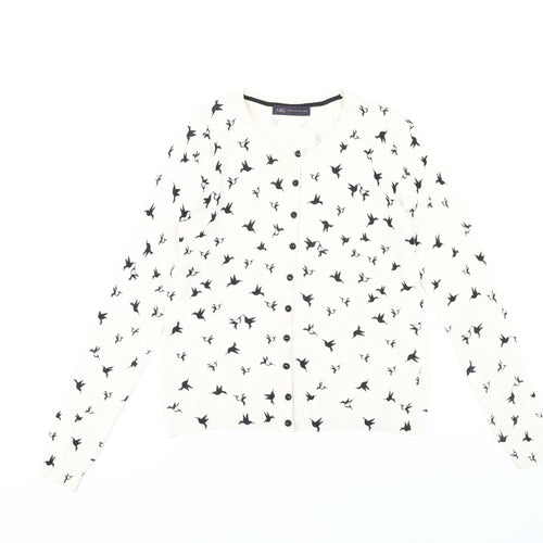 Marks and Spencer Women's Ivory Cardigan, Size 8