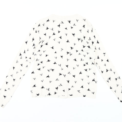 Marks and Spencer Women's Ivory Cardigan, Size 8