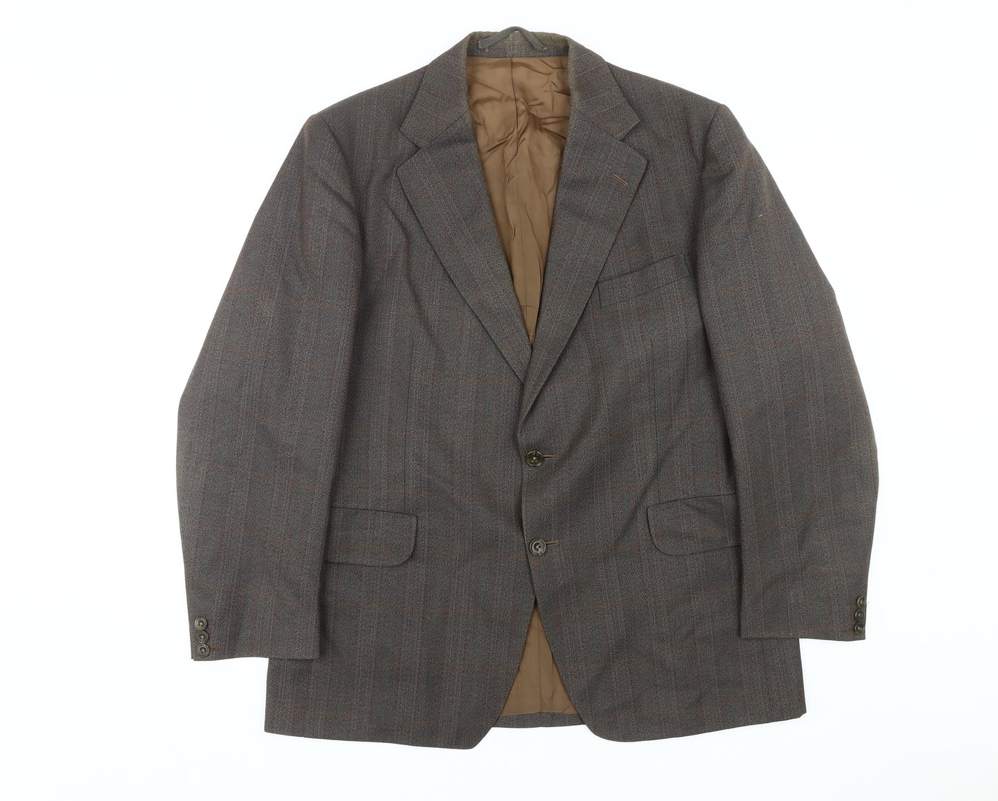 Magee Men’s Brown Regular Fit Blazer 44R