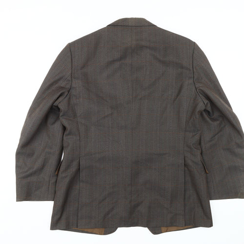 Magee Men’s Brown Regular Fit Blazer 44R