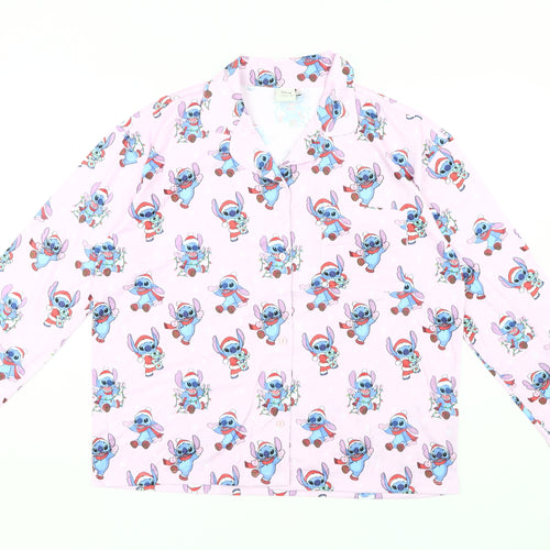 Skinny Dip Disney Stitch Pink Women’s Pyjama Top M