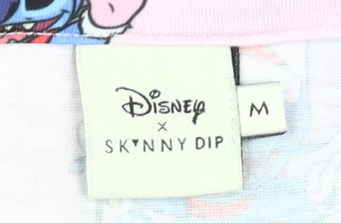 Skinny Dip Disney Stitch Pink Women’s Pyjama Top M