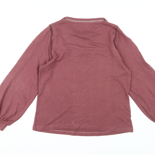 Next Women Purple Long Sleeve Top Size 14