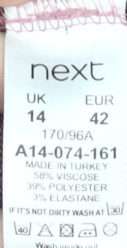 Next Women Purple Long Sleeve Top Size 14