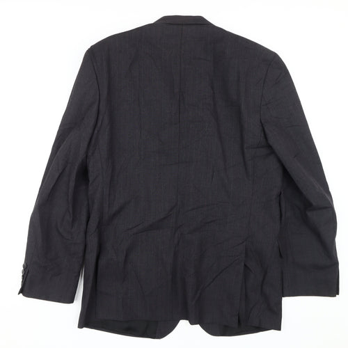 Centaur Men's Grey Wool Blazer - 42 Regular