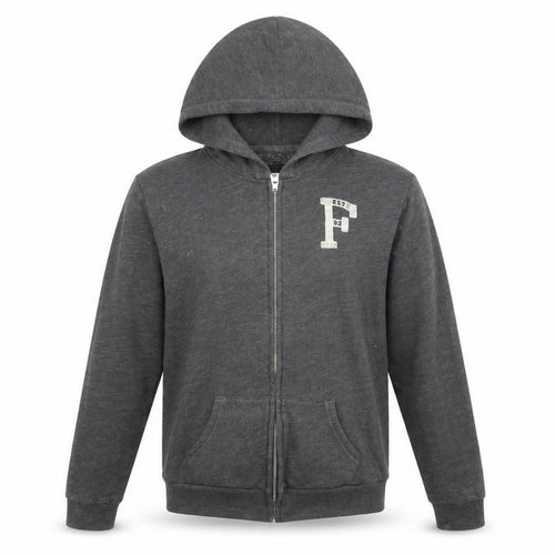 Abercrombie & Fitch Women's Grey Full Zip Hoodie M