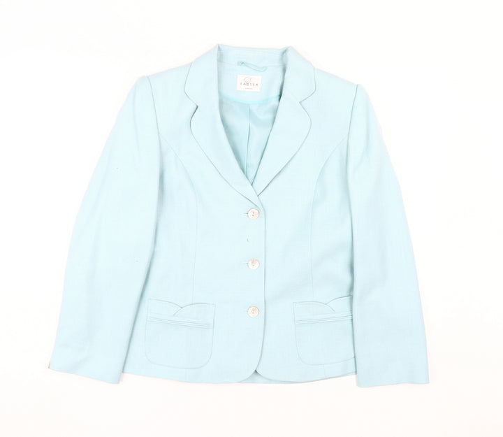 Eastex Women’s Blue Blazer Size 10 Button Collared