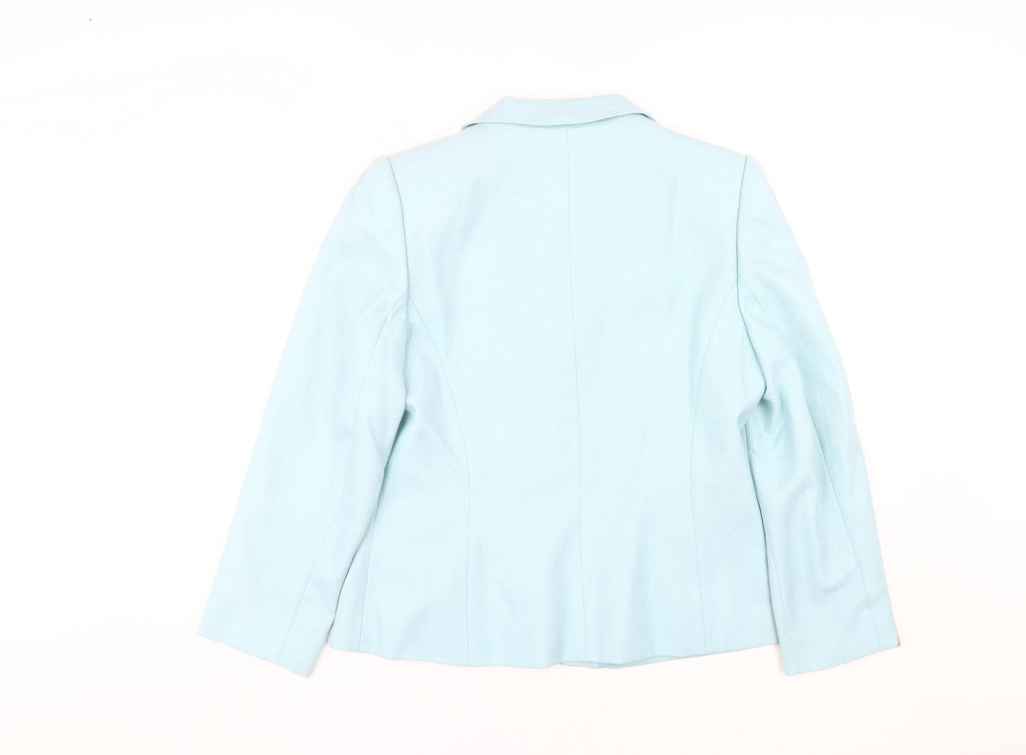 Eastex Women’s Blue Blazer Size 10 Button Collared