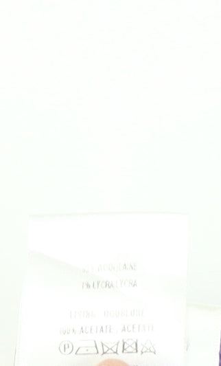 Eastex Women's Purple Check Pencil Skirt Size 16