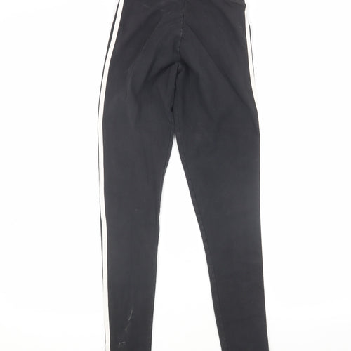 Adidas Women's Black Leggings Size 6 - Activewear