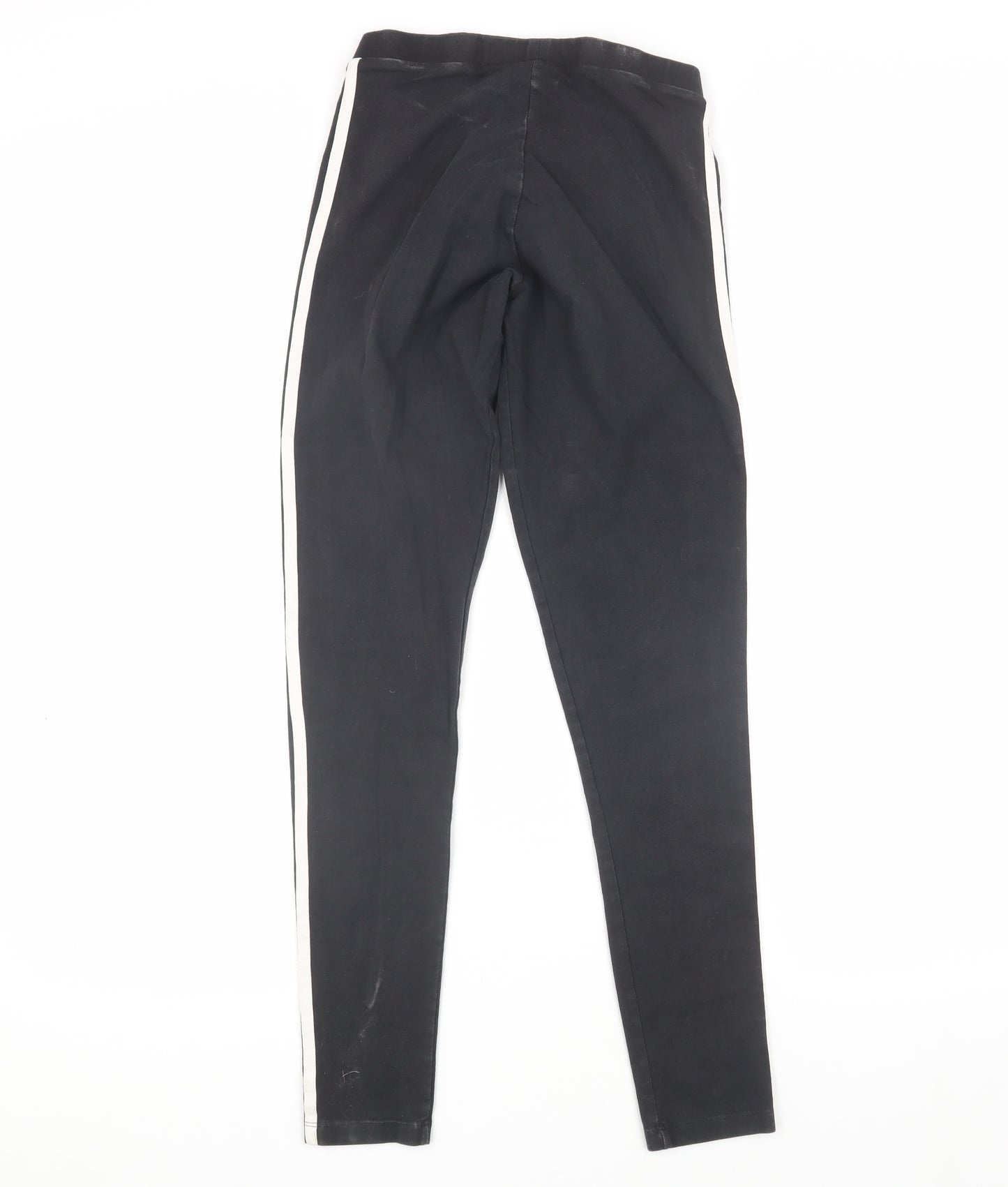 Adidas Women's Black Leggings Size 6 - Activewear