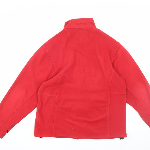 Regatta Men's Red Fleece Jacket Size S