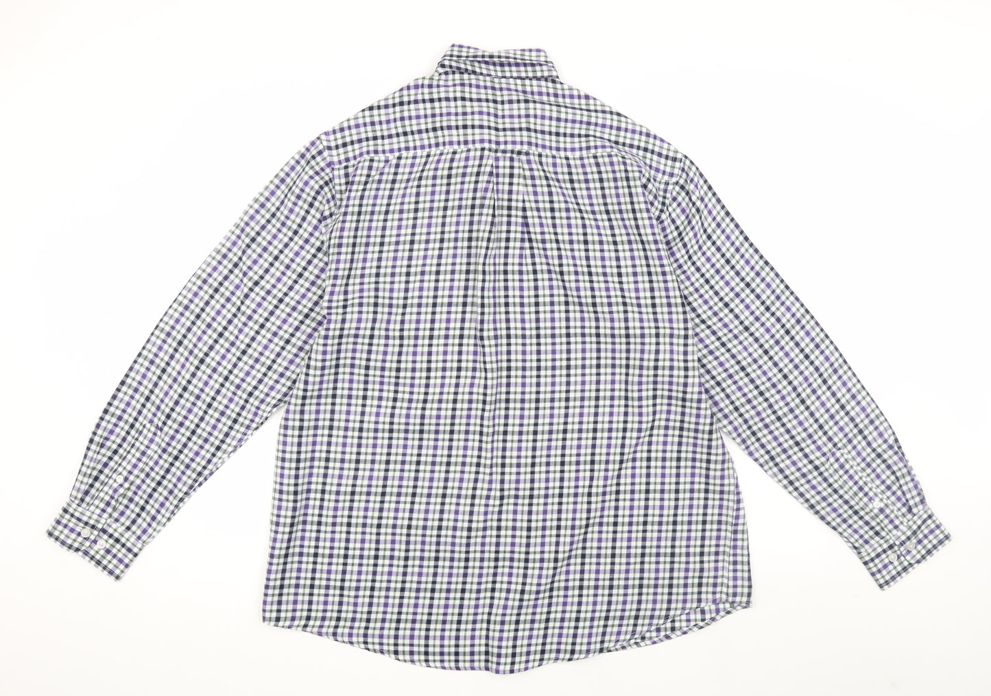 James Pringle Men's XL Checkered Long Sleeve Shirt