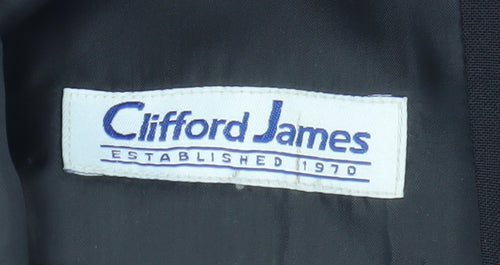 Clifford James Men's Blue Blazer, Size 42, Formal Jacket