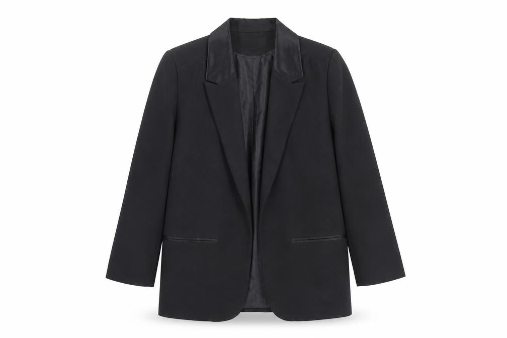 Front view of Dorothy Perkins Women's Black Blazer, size 12
