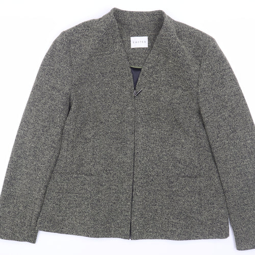 Eastex Women's Grey Polyester Viscose Jacket Size 14