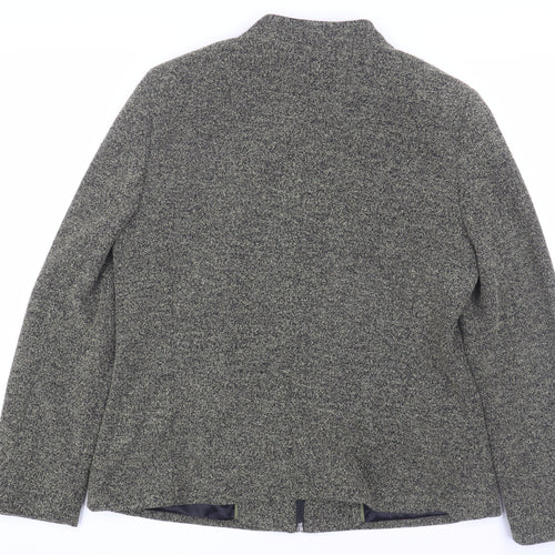 Eastex Women's Grey Polyester Viscose Jacket Size 14