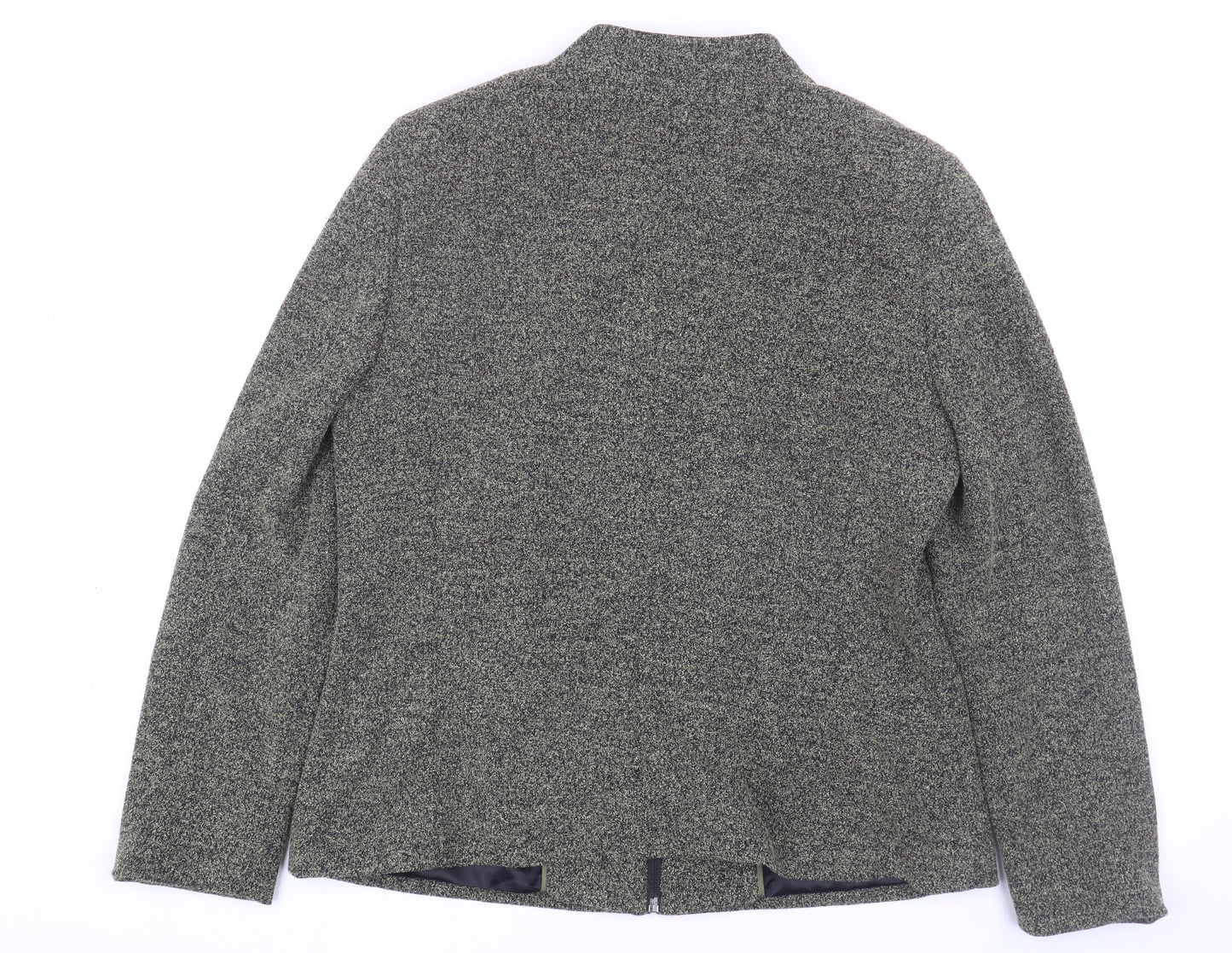 Eastex Women's Grey Polyester Viscose Jacket Size 14