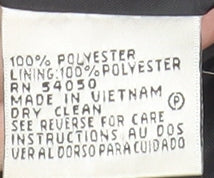 Le Suit Women's Black Animal Print Blazer - Size 14