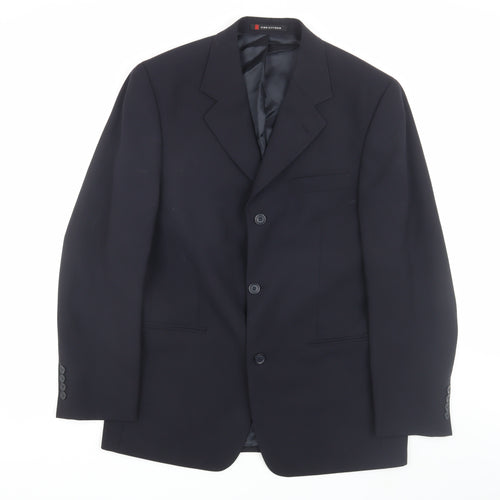 Ciro Citterio Men's Blue Blazer, 38R, Classic Style