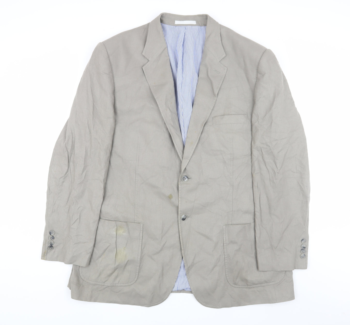 Marks and Spencer Men's Beige Blazer Size 46L