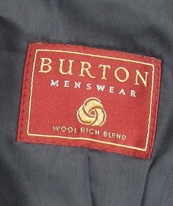 Burton Menswear Men's Blue 42 Regular Blazer