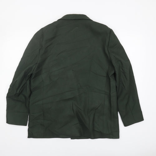 Eastex Women's Green Suit Jacket, Size 14, Regular Fit