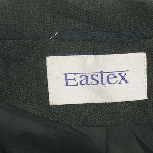Eastex Women's Green Suit Jacket, Size 14, Regular Fit