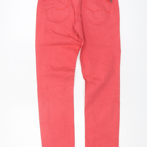 QS by s.Oliver Women's Red Slim Jeans Size 14
