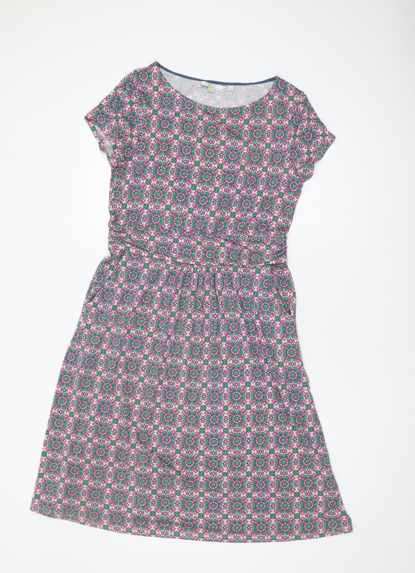 Boden Women's Multicoloured Floral Dress Size 12