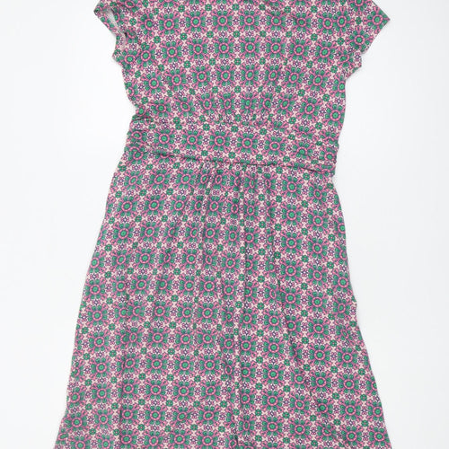 Boden Women's Multicoloured Floral Dress Size 12