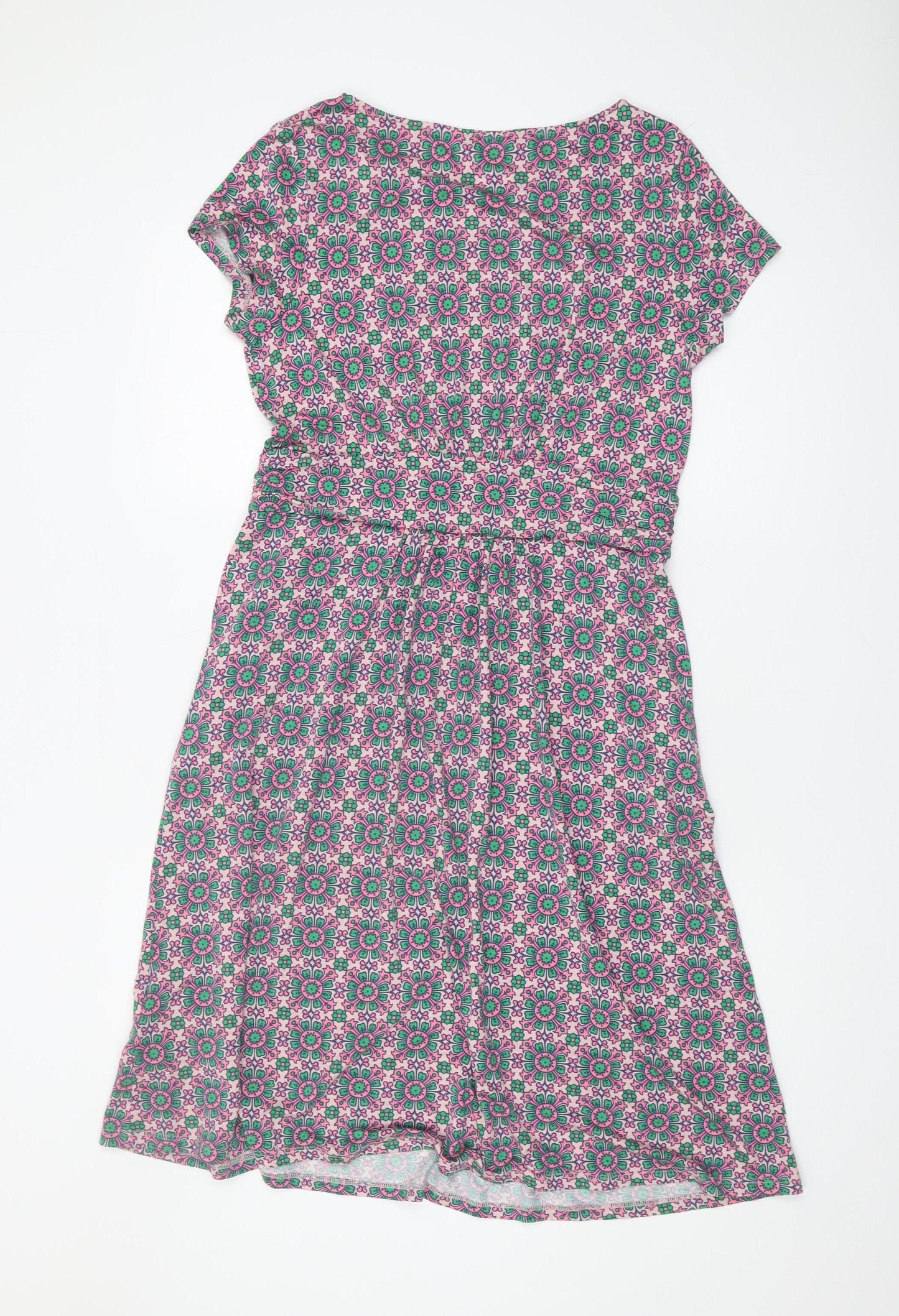 Boden Women's Multicoloured Floral Dress Size 12