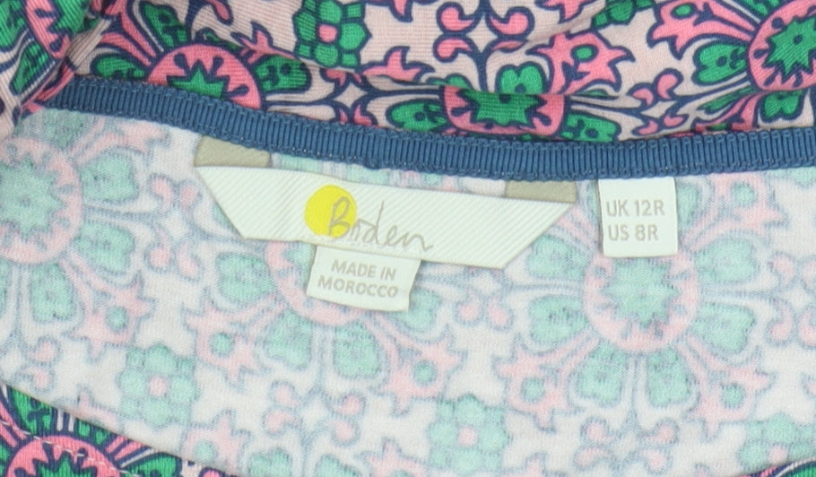 Boden Women's Multicoloured Floral Dress Size 12