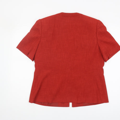 Jacques Vert Women's Red Suit Jacket Size 14