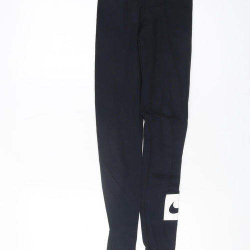 Nike Women's Black XS Leggings with Logo