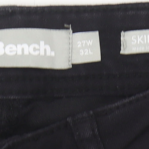 Bench Women's Black Skinny Jeans Size 4 Cotton Blend