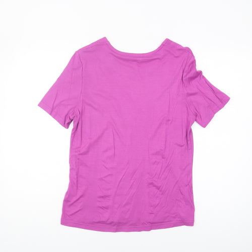 Eastex Women's Pink Basic T-Shirt Size 12