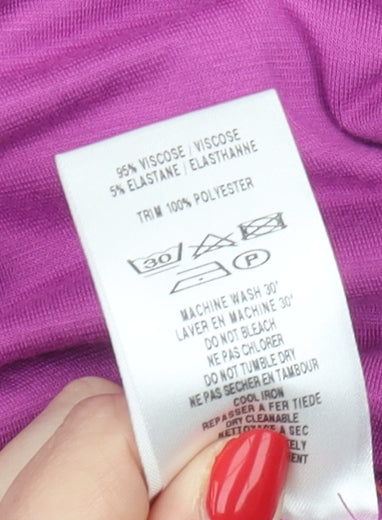 Eastex Women's Pink Basic T-Shirt Size 12