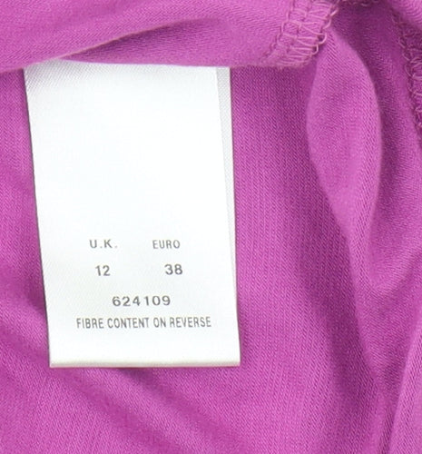 Eastex Women's Pink Basic T-Shirt Size 12