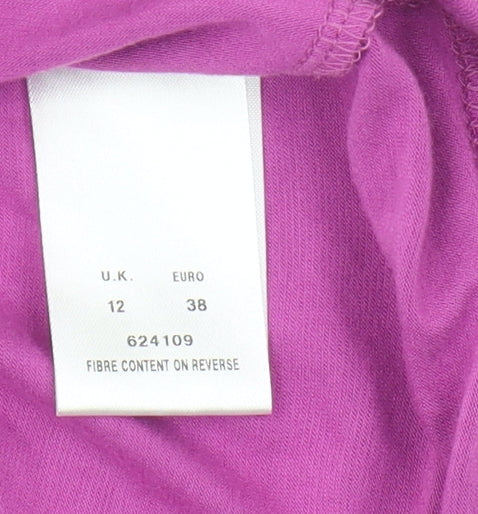 Eastex Women's Pink Basic T-Shirt Size 12