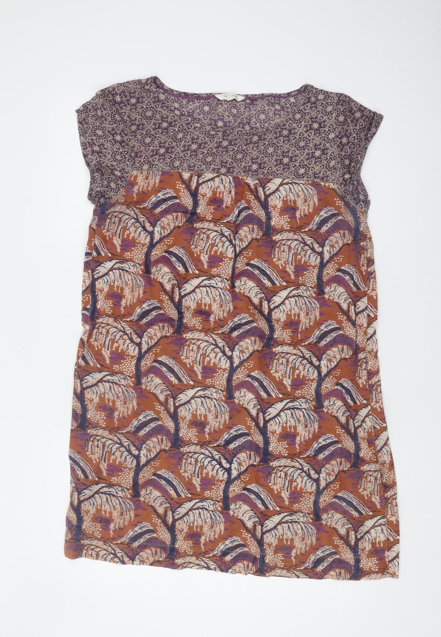 White Stuff Women's Multicoloured Blouse Size 12