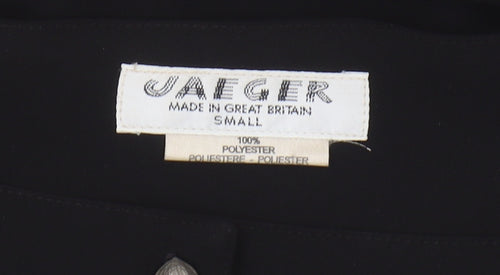 Jaeger Women's Black 3/4 Sleeve Blouse Size S