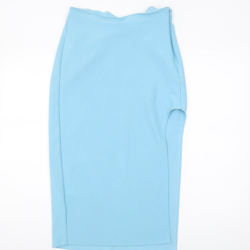 Abercrombie & Fitch Women's Blue Pencil Skirt M