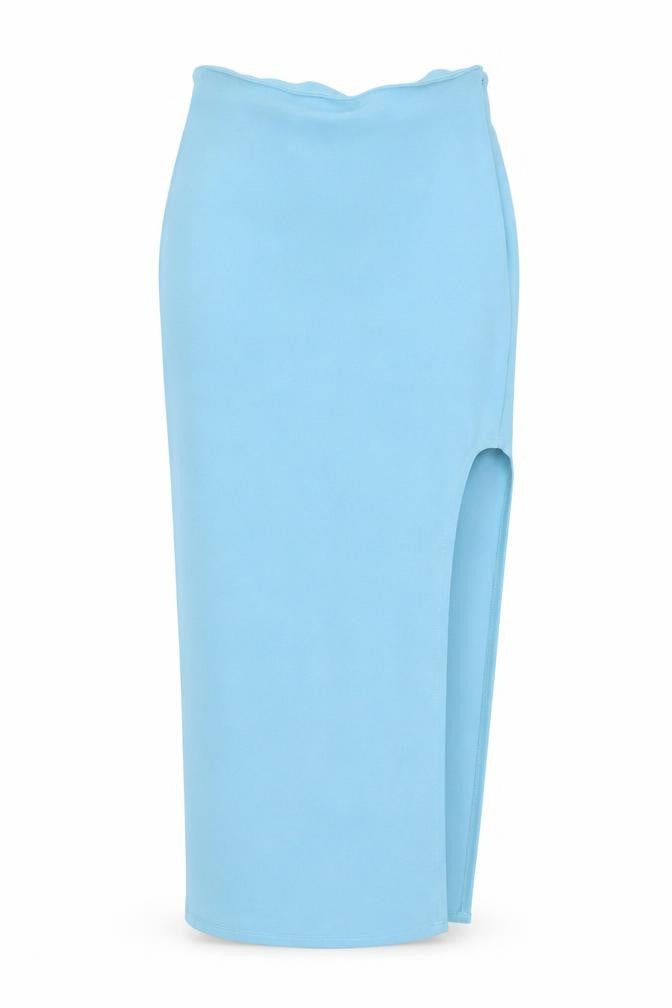 Abercrombie & Fitch Women's Blue Pencil Skirt M