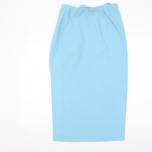Abercrombie & Fitch Women's Blue Pencil Skirt M