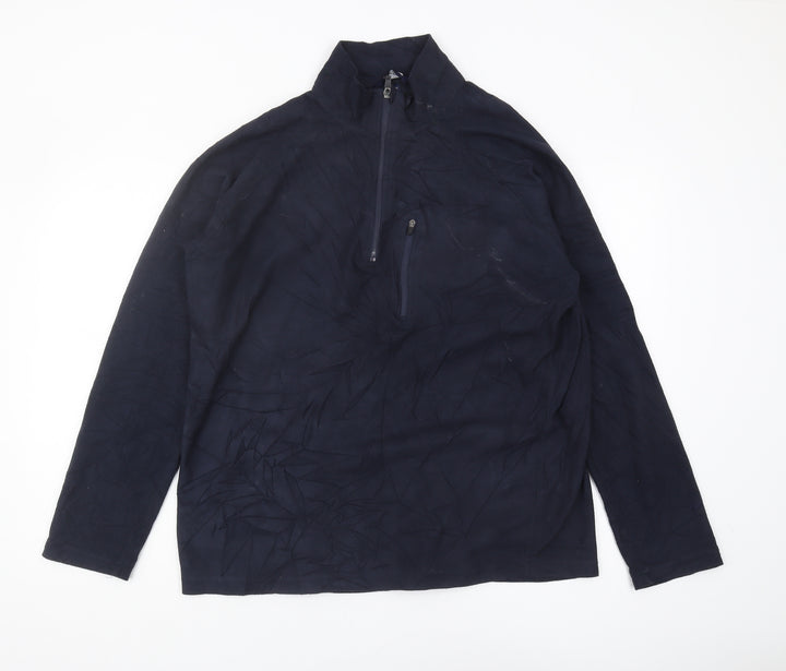 Peter Storm Men's Blue 1/2 Zip Sweatshirt M
