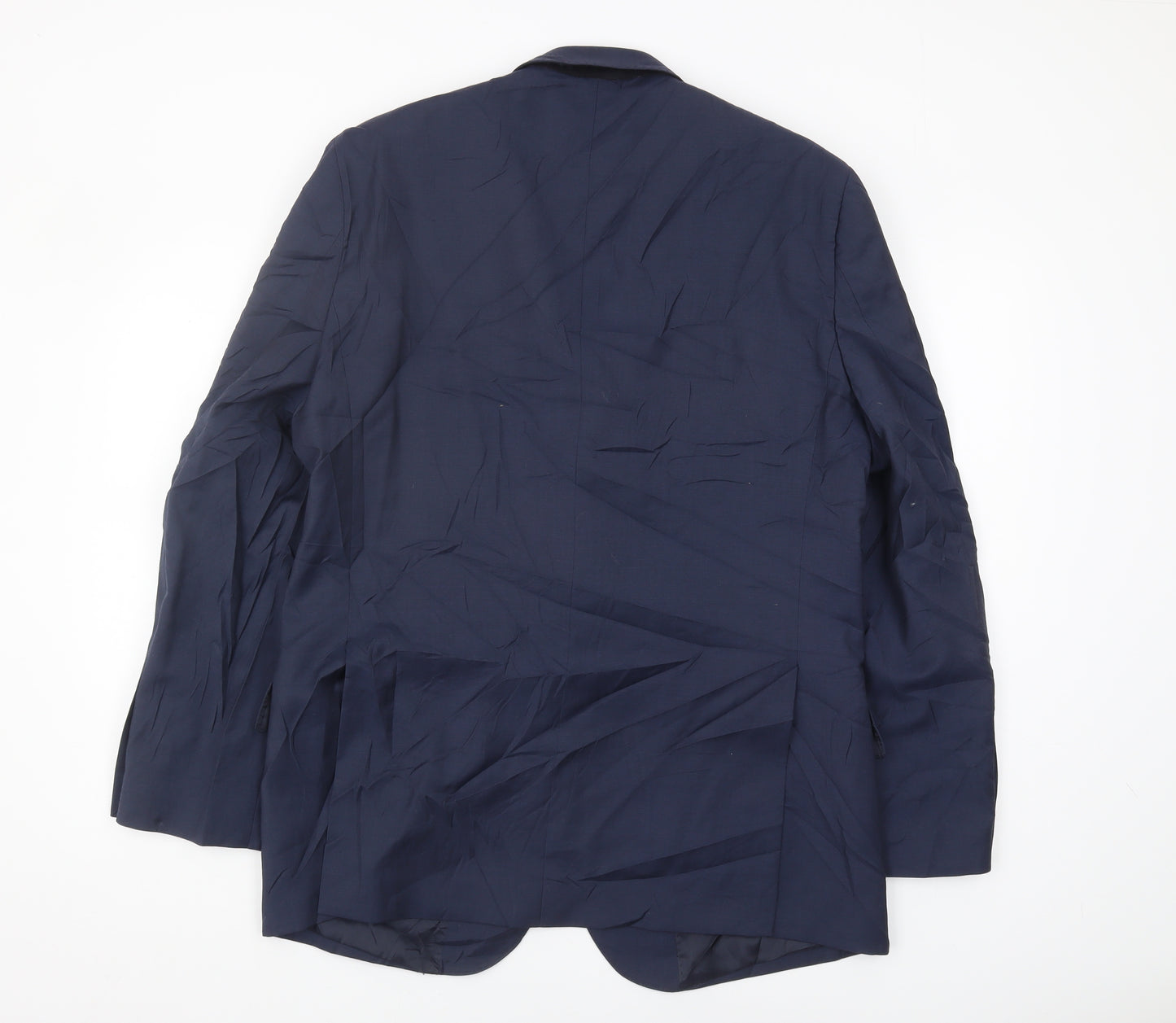 Austin Reed Men's Navy Blue Wool Blazer Size 42R