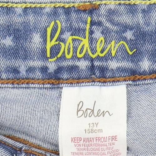 Boden Girls Blue Slim Fit Jeans 13Y