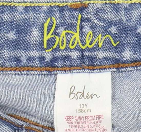 Boden Girls Blue Slim Fit Jeans 13Y